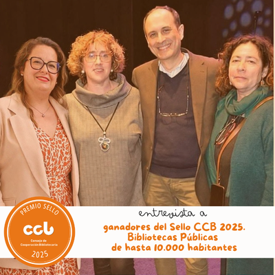 Entrevistamos a los ganadores del Sello CCB 2025 de Bibliotecas Públicas de hasta 10.000 habitantes