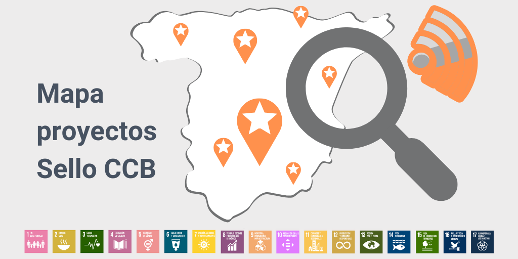 Mapa proyectos Sello CCB