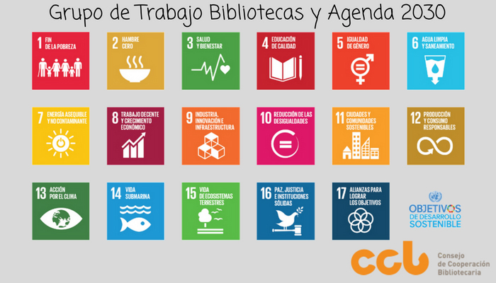 Grupo de trabajo Bibliotecas Agenda 2030