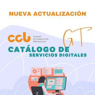 Novedades del Catálogo de Servicios Digitales: Actualización del catálogo y Encuesta de servicios digitales en tu biblioteca