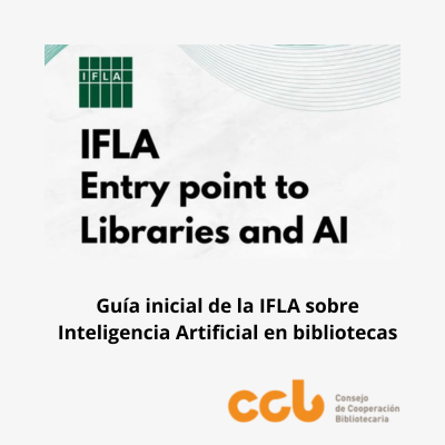 La IFLA publica su Guía inicial sobre Inteligencia Artificial en bibliotecas