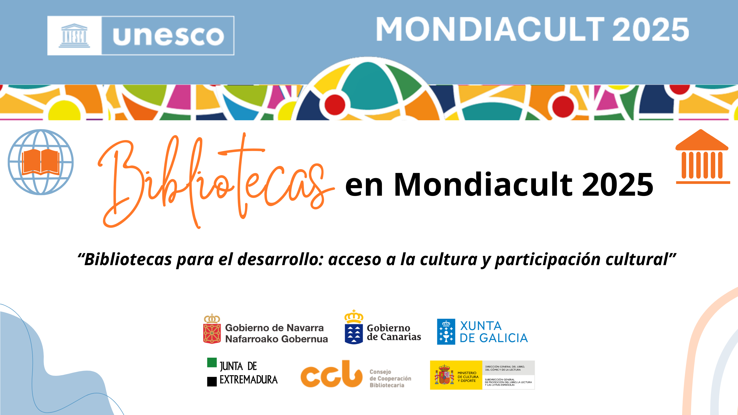 Bibliotecas en Mondiacult 2025