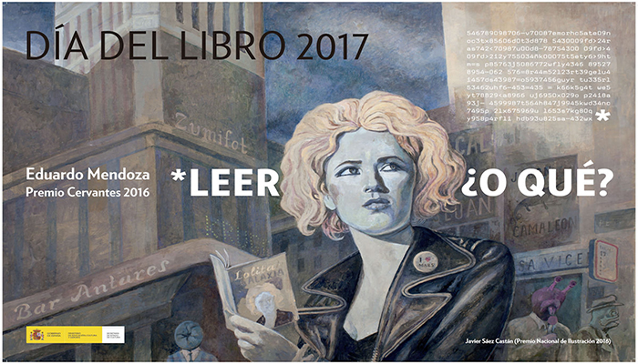 Cartel Día del libro 2017